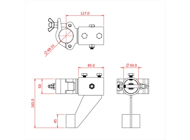 Doughty T57326 Scaff Boom Arm 