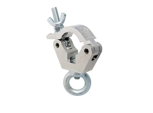 Doughty T58015 Slimline Hang Clamp BLACK Løfteøye, 48-51mm, 340kg, M12 Eyenut 