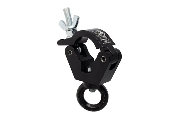 Doughty T58015 Slimline Hang Clamp BLACK Løfteøye, 48-51mm, 340kg, M12 Eyenut 