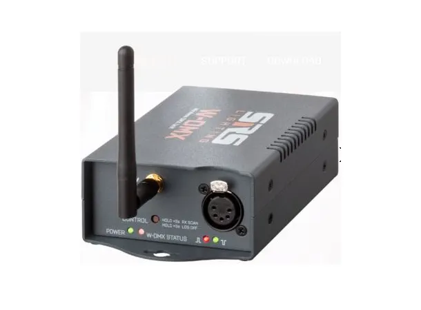 SRS W-DMX-RX-5 Wireless DMX Receiver DMX 5, Schuko 