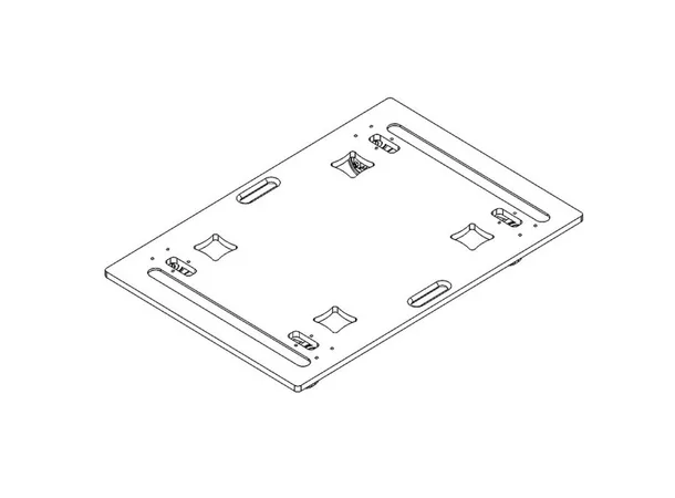 CODA Audio DOT U4 Transport Dolly for up to 3 x U4 