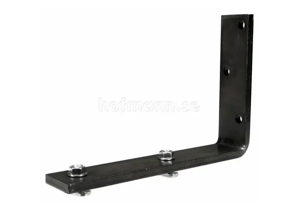 H-Track dobbelt veggfeste 10x20 cm 