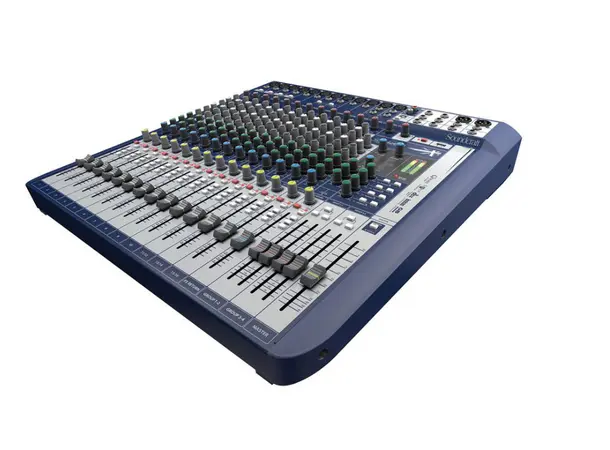 Soundcraft Signature 16 (12 mic, 4xEQ) 4xAux, Lexicon, USB rack 