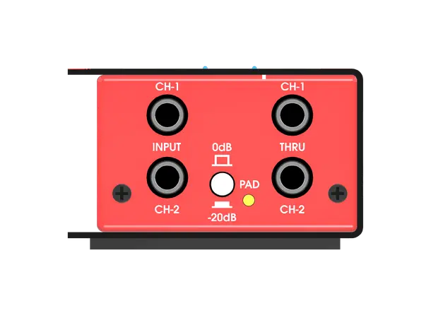 UNiKA PRO-248 Active DI box Active Dual 48V DI Box with custom Iso 