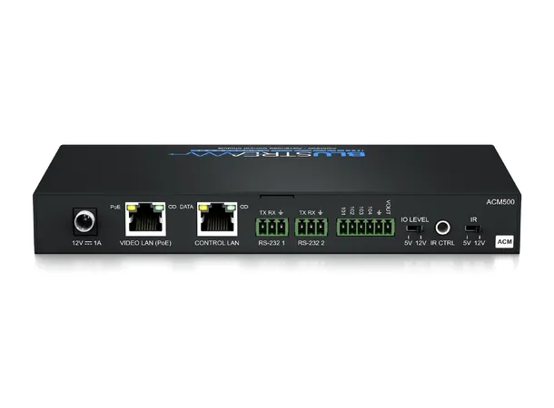 Blustream ACM500 Multicast Module IR control of  SDVoE Multicast Web-GUI 