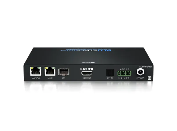 Blustream IP250UHD-RX IP Multicast Rx IP Multicast UHD Video Receiver 