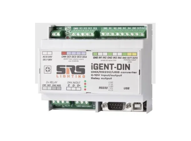 SRS IGENT-DIN-G2 Converter RS232/RS422, DIN 