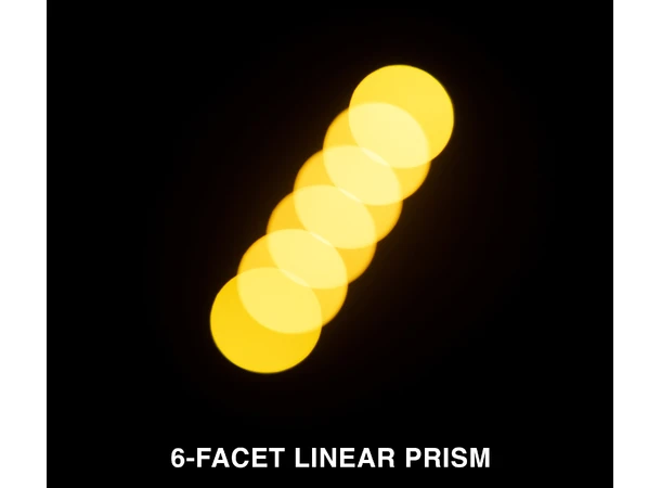 ADJ Focus Hybrid - 2° to 24° 200W, (7,500K) LED engine,  >70CRI 