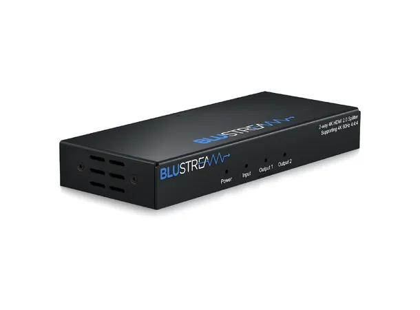 Blustream SP12AB-V2 2-Way HDMI Splitter 2-Way 4K HDMI Splitter, Audio Breakout 