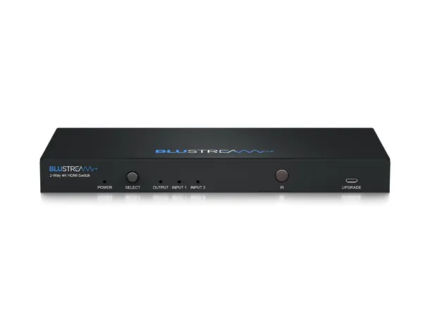 Blustream SW21AB-V2 Switcher HDMI-switch med integrert lyduttak. 