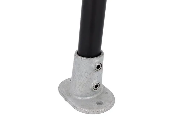 Doughty T17622 Ang.Rail. Base Fla. PIPECLAMP ANG.RAIL. BASE FLA.E 4-10 deg. 