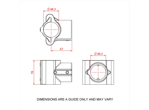 Doughty T194002S Modular Tee MODULAR TEE 