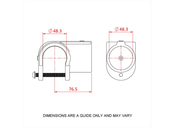 Doughty T194016 Clamp On Tee CLAMP ON TEE 