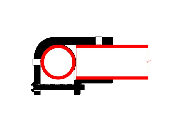 Doughty T194016 Clamp On Tee CLAMP ON TEE 