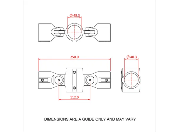 Doughty T194019 Double Swivel Comb. DOUBLE SWIVEL COMBINATION 