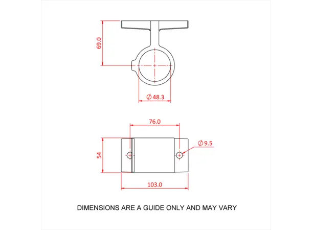 Doughty T194055 Support Bracket SUPPORT BRACKET 