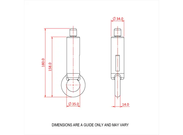 Doughty T37666 Reutlinger 66Sv Ii + Ring 66Sv Ii + Ring 6Mm-190Kg 6.35Mm-210Kg 