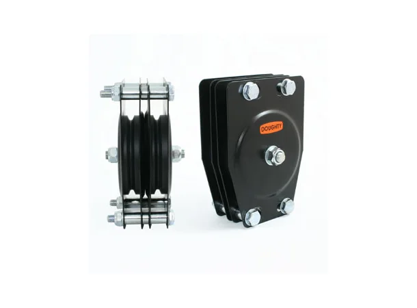 Doughty T42837 Pulley (Double Sheave) 100Mm St. Pulley (Double Sheave) (Rope) 