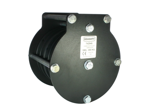 Doughty T42945 Pulley (Quin Sheave) 150Mm H/D Pulley (Quin Sheave) (Rope) 
