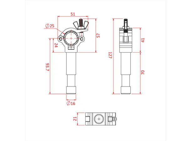 Doughty T58894 Atom Beamer Atom "Beamer" (To Suit 1") 