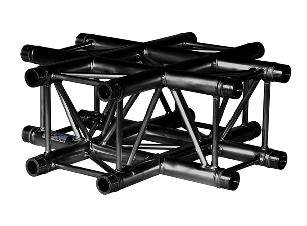 Prolyte H30V-C016 4-WAY Corner Cross, Firkant trosse sort 