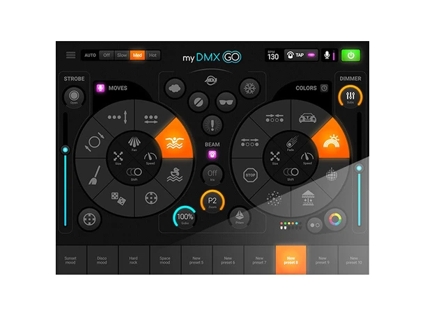 ADJ mydmx GO Kraftig og utrolig enkel lysstyring 
