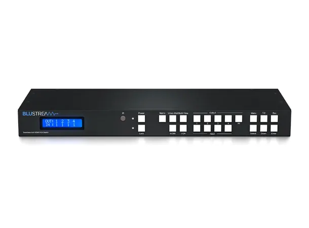 Blustream MX44VW HDMI / VGA Matrix 4x4 4K Seamless Switching 