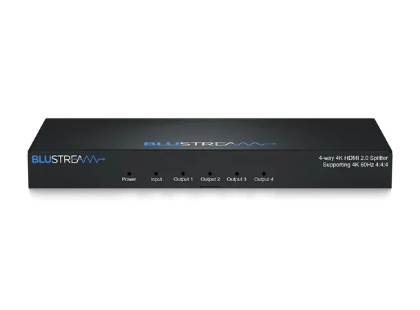 Blustream SP14AB-V2 4-Way HDMI Splitter 4-Way 4K HDMI 2.0 HDCP 2.2 Splitter 