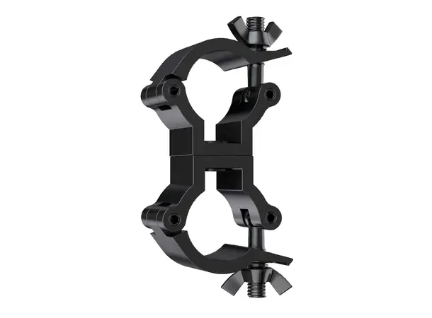 Fenix AC-641B Dobbel swivel clamp Bredde: 30mm. Belastning: 35kg. Sort 