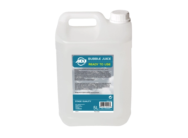 ADJ Bubble Juice Ready Mixed 5 L Fluid for snow machines 