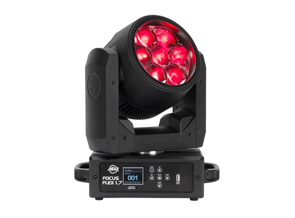 ADJ Focus Flex L7 Zoom Wash 6 - 55° 7 x 40-Watt RGBL, CRI: 83.4, 7 Kg 