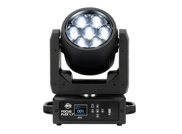 ADJ Focus Flex L7 Zoom Wash 6 - 55° 7 x 40-Watt RGBL, CRI: 83.4, 7 Kg 