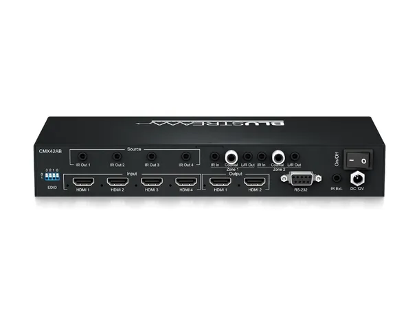 Blustream CMX42AB Matrix HDCP 2.2 Matrix with Audio Breakout 