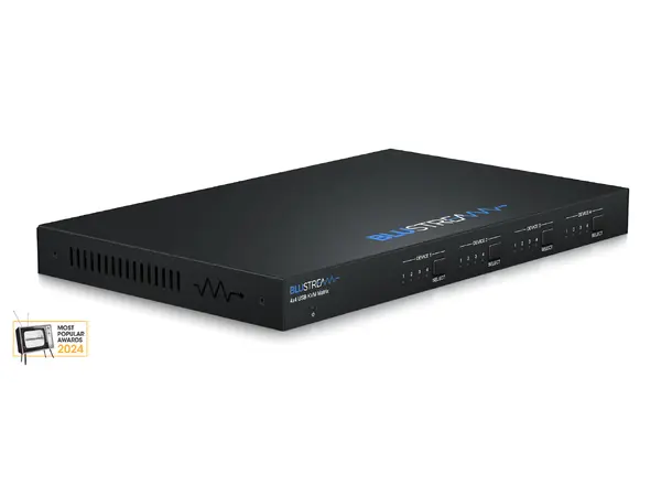 Blustream MX44KVM KVM Matrix 4x4 USB KVM Matrix, web-GUI 