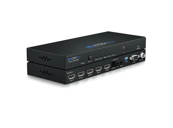 Blustream SW41AB-V2 Switcher 4-veis 4K HDMI Switch 