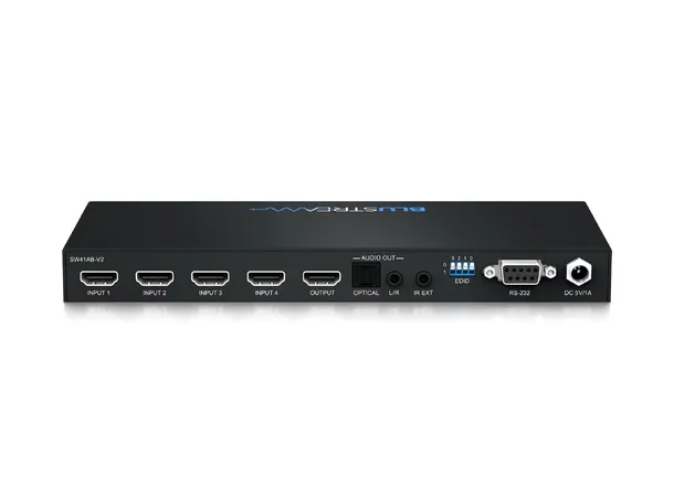 Blustream SW41AB-V2 Switcher 4-veis 4K HDMI Switch 