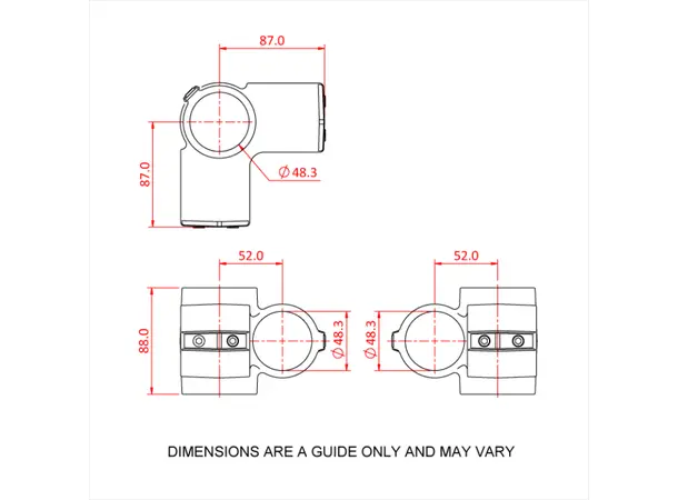 Doughty T194102 Rackmaster Centre RACKMASTER CENTRE FITTING 