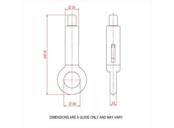 Doughty T37656 Reutlinger 50Sv Ii Zw 50Sv Ii Zw + Ring 4Mm-80Kg 5Mm-130Kg 