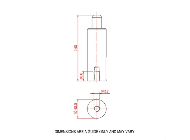 Doughty T37683 Reutlinger 80Sv Ii Zw 80Sv Ii Zw M12I 6Mm-190Kg 8Mm-330Kg 
