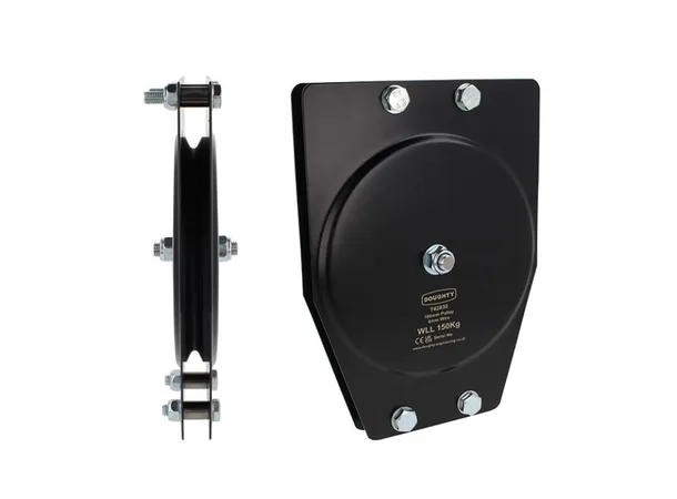 Doughty T42834 Pulley Q/S (Wire Rope) 180Mm St. Pulley Q/S (Wire Rope) 