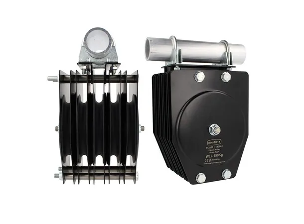Doughty T42850 Pulley (Quin Sheave) 150Mm St. Pulley (Quin Sheave) (Rope) 