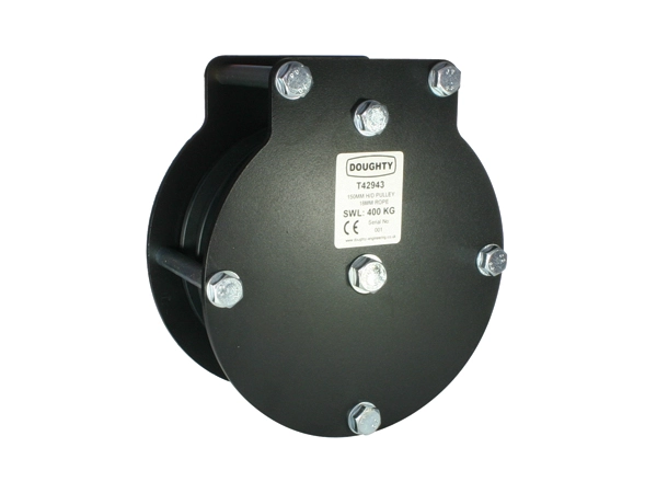 Doughty T42933 Pulley (Triple Sheave) 100Mm H/D Pulley (Triple Sheave) (Rope) 