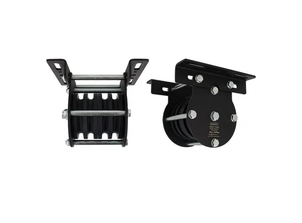 Doughty T42933 Pulley (Triple Sheave) 100Mm H/D Pulley (Triple Sheave) (Rope) 