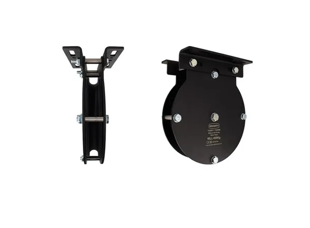 Doughty T42953 Pulley (Triple Sheave) 200Mm H/D Pulley (Triple Sheave) (Rope) 