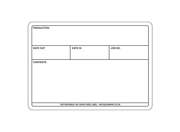 Le Mark PAL™ Case Label Starter Packs 20 x Labels, 1 x  Pen, 1 x Label Cleaner 