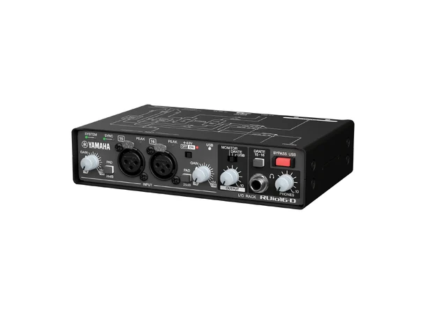 Yamaha RUio16-D Audio interface Dante USB, analog / VST Rack Pro. 