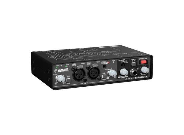 Yamaha RUio16-D Audio interface Dante USB, analog / VST Rack Pro. 