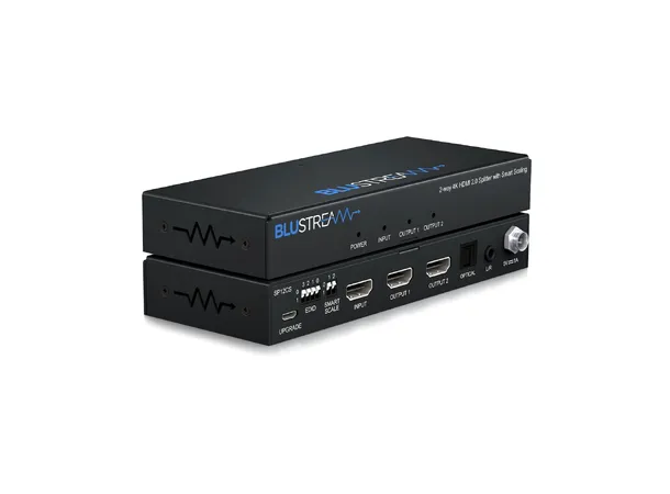 Blustream SP12CS 2-Way Splitter 2-Way 4K HDMI 2.0 HDCP 2.2 Splitter 