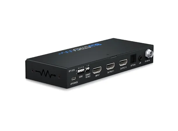Blustream SP12CS 2-Way Splitter 2-Way 4K HDMI 2.0 HDCP 2.2 Splitter 