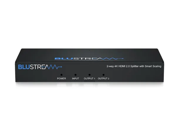 Blustream SP12CS 2-Way Splitter 2-Way 4K HDMI 2.0 HDCP 2.2 Splitter 